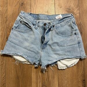 Wrangler Light Blue Jean Shorts